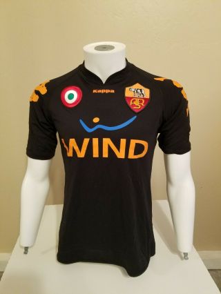 As Roma Kappa Soccer Jersey Shirt Trikot Maillot Champions League Totti