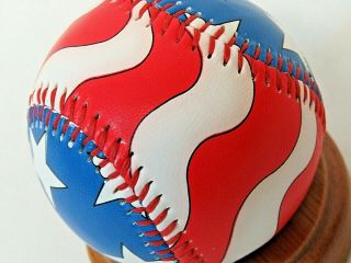 Vintage Wallen 1995 Unforgettaball Baseball USA Stars & Stripes Collectors Ball 7