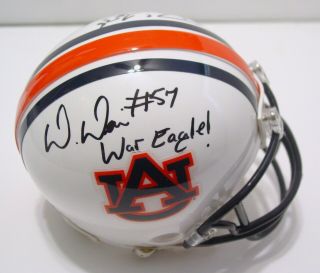 Deshaun Davis & Daniel Carlson Signed/autographed Auburn Tigers Mini Helmet