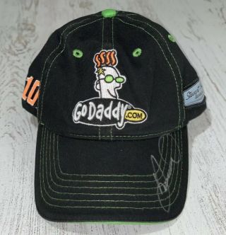 Danica Patrick Signed Autographed Godaddy Hat Nwt