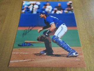 Pat Borders Signed Autographed 8 X 10 Glossy Picture Photo Toronto Blue Jays
