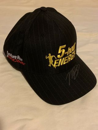 Autographed Martin Truex Jr 2018 Victory Lane Hat