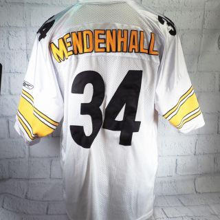 Reebok Pittsburgh Steelers Jersey Rashard Mendenhall 34 Authentic Nfl Size 54