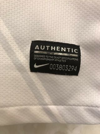 Authentic Nike Dri - Fit National Team USA Mens Soccer White World Cup Jersey XL 2