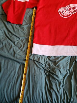 Vintage Nike Detroit Red Wings Hockey Jersey XXL 3