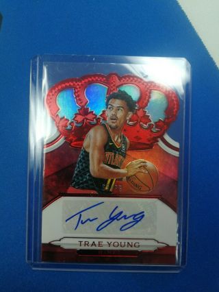 Trae Young 2018 - 19 Crown Royal Auto 69/99