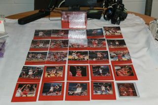 Complete Set Of (24) 1997 Upper Deck The Jordan Championship Boxed Card Set