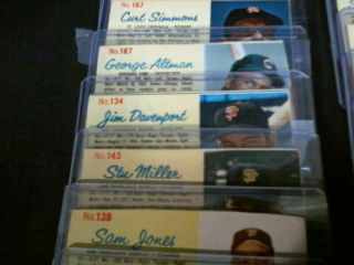1962 national league post cereal baseball cards 5