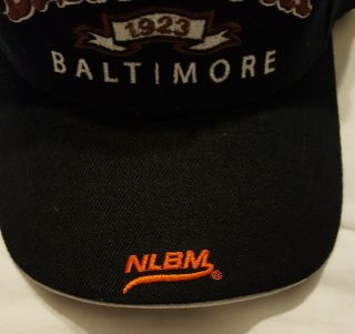 Big Boy Gear Baltimore Black Sox 1923 baseball Cap Hat Negro League NLBM 2