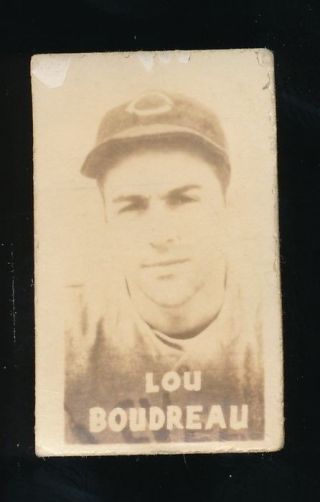 1948 Topps Magic (baseball) - 1 Lou Boudreau (cleveland Indians) Hof