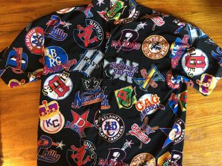J - Head Vintage 1990s Negro League Baseball Team Shirt African Black Americana 3x