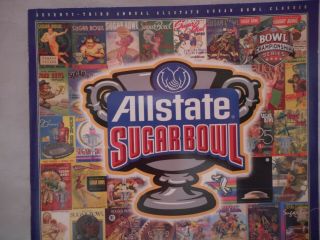 2007 Sugar Bowl LSU Notre Dame Football Program 2