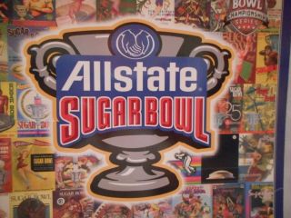 2007 Sugar Bowl LSU Notre Dame Football Program 3