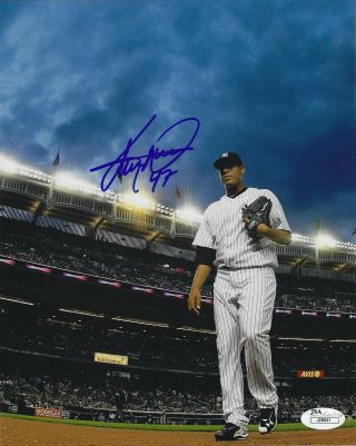 York Yankees Ivan Nova Signed 8x10 Photo W/ Jsa Cert