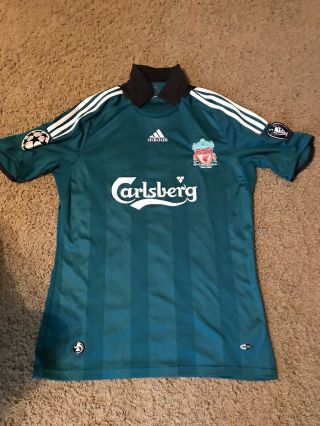 Liverpool Fc Lfc Adidas Champions League Jersey Size Medium