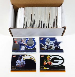 2001 Pacific Prism Atomic Premiere Date Football Set (1 - 148)