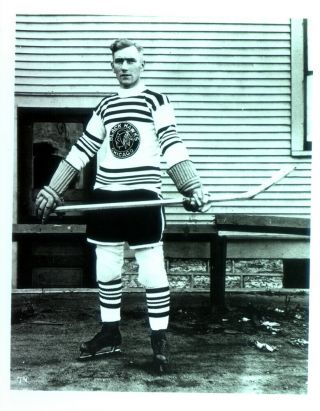 1 - Vintage 8 X 10 Photo Of Hall Of Fame Player Dick Irvin 1926 - 27 Black Hawks