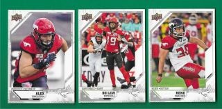 2019 Upper Deck Cfl Calgary Stampeders Team Set 24 Cards Includes 2 Checklists