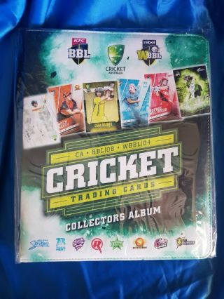 2018/19 Cricket Australian Bbl & Wbbl (tap N Play) Album