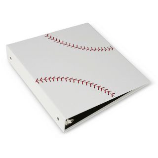 Baseballz Baseball Card Binder Album - Feels Like A Real Baseball 3 - Ring Binder