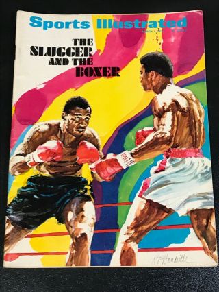 March 1,  1971 Muhammad Ali & Joe Frazier Boxing Sports Illustrated No Label
