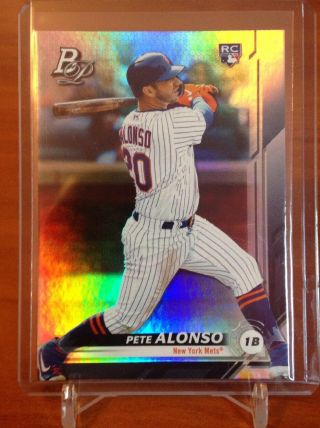 Pete Alonso 2019 Bowman Platinum Sp Rc Rookie Card Ny Mets Hot