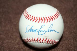 Orioles Twins Scott Erickson Signed Oal Baseball