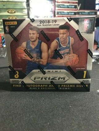 2018/19 Panini Prizm Choice Basketball Nba Factory Hobby Box - 1 Auto Qty