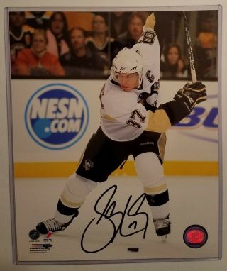 SIDNEY CROSBY HAND SIGNED AUTOGRAPHED AUTO PITTSBURGH PENGUINS 8 X 10 PHOTO 4
