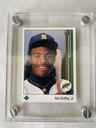 1989 Upper Deck Ken Griffey Jr Rookie Rc Seattle Mariners 1 Baseball Card