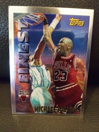 1995 - 96 Topps Michael Jordan Mystery Finest M1