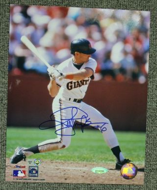 Robby Thompson Signed Autographed 8x10 Photo San Francisco Giants Tristar