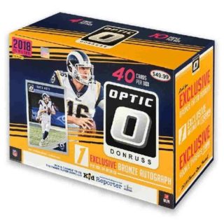 Los Angeles Chargers 2018 Donruss Optic Collectors 1/2 Case 10box Break Football