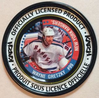 1997 - 98 Wayne Gretzky Katch Medallion 92 Rangers