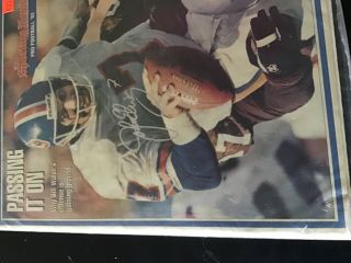 Sporting News Autographed By John Elway 7 Guranteed By Uacc Member Stivers
