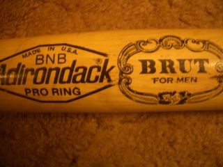Wow 31 " Bobby Murcer Adirondack Bnb Pro Ring,  Brut Baseball Bat,  Ex,
