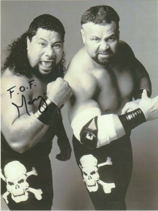 Meng Autographed Wrestling Photo Highspots.  Com Wwe