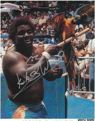 Koko B.  Ware Autographed Wrestling Photo Highspots.  Com Wwe