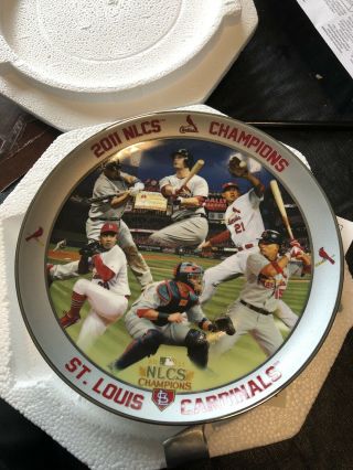 2011 St Louis Cardinals Nlcs Championship Plate