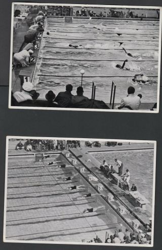 7 LARGER PICTURE CARDS FROM GERMANY 1936 OLYMPIC GAMES SPORTS 2