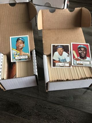 1952 Topps Baseball Reprint Set Complete (1983) Not Mickey Mantle