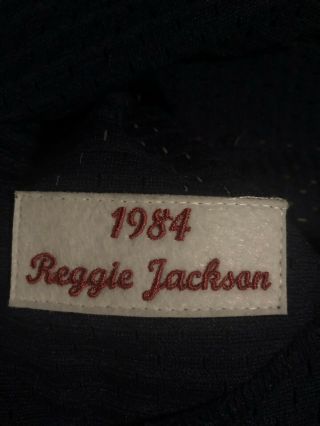 Mitchell & Ness Reggie Jackson California Angels Jersey 4