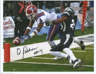 Quinton Patton Signed/autographed Louisiana La.  Tech Bulldogs 8x10 Photo W/coa