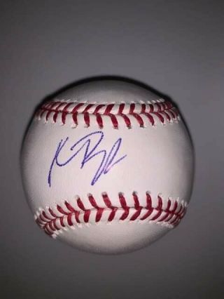 Kris Bryant Chicago Cubs Signed Autographed Romlb Baseball - Jsa