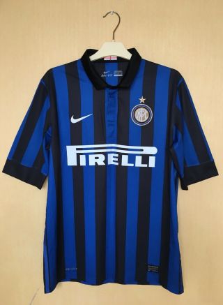 Fc Inter 2011\2012 Home Football Jersey Camiseta Soccer Maglia Shirt Nike Calcio