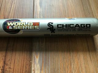 2005 White Sox Angels Alcs Champs Mini 18 " Wooden Baseball Ball Bat World Series