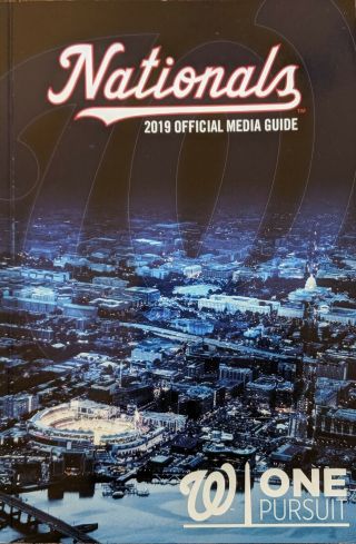 2019 Washington Nationals Official Media Guide