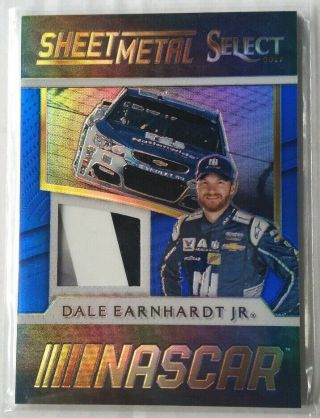 2017 Dale Earnhardt Jr Select Swatches Race - Sheet Metal Blue Prizm 121/199