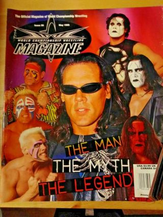 2 WCW Wrestling Magazines 1999 2
