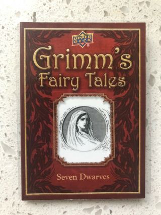 2019 Goodwin Champions Grimm’s Fairy Tales Seven Dwarves 1/1 Sketch Card,  Gfs - 12